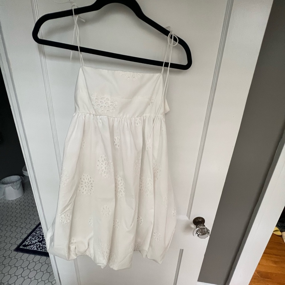 White Zara dress